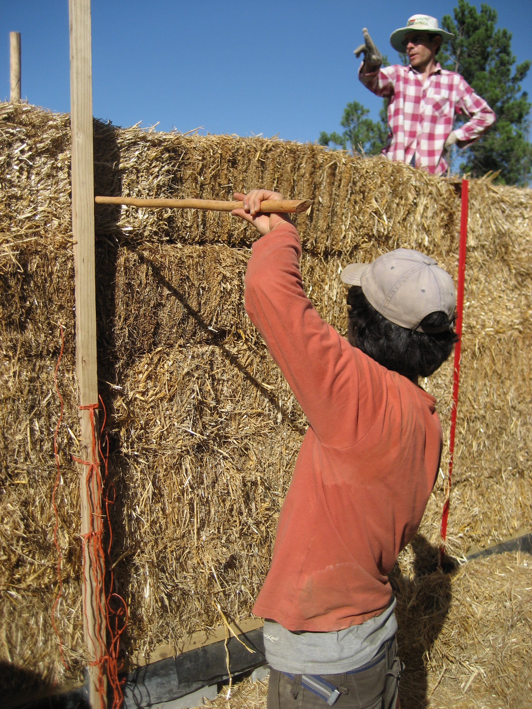 Straw bale Construction