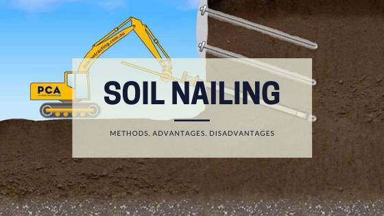 Soil Nailing. it is a Ground Stabilization Technique that Can Be Used on  Either Natural or Excavated Slopes Stock Image - Image of groundwater,  anchor: 230116539