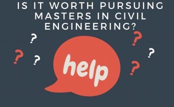 Is it worth pursuing Masters in Civil engineering? M.tech in Civil engineering